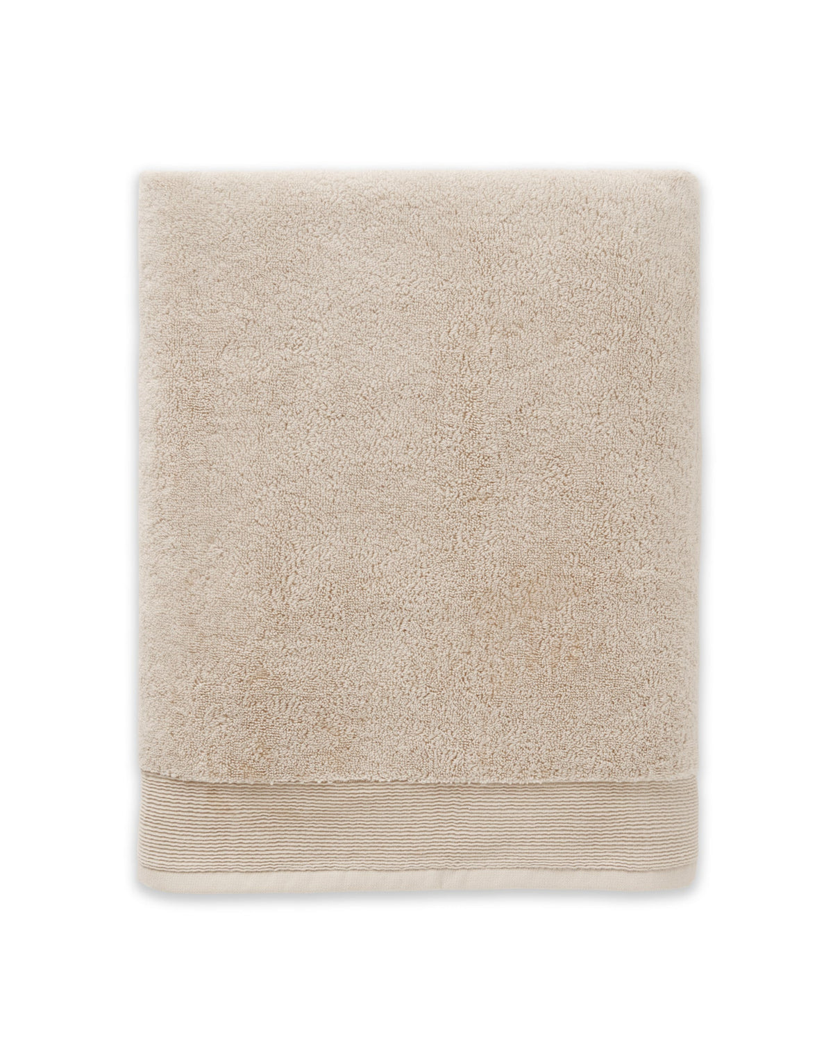 Plush Bath Sheet in Oatmeal #color_oatmeal