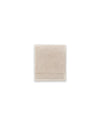 Plush face towel in Oatmeal #color_oatmeal