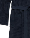 Onsen Waffle Bath Robe in Twilight Blue #color_twilight-blue